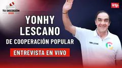 Entrevista a Yhony Lescano de Cooperación Popular | "Tu decisión 2026" por TVPerú Noticias