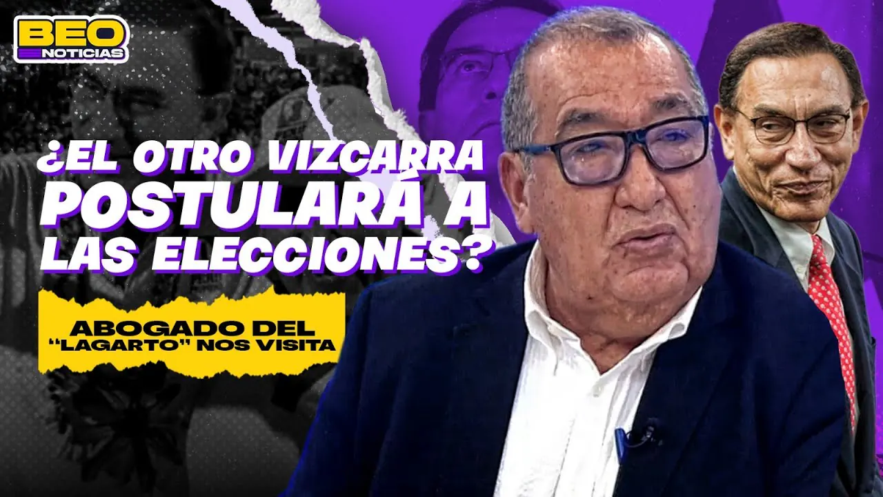 Reproducir: ABOGADO DE VIZCARRA NOS VISITA ¿QUÉ PASARÁ CON EL 'LAGARTO'? | BEO NOTICIAS 🟣
