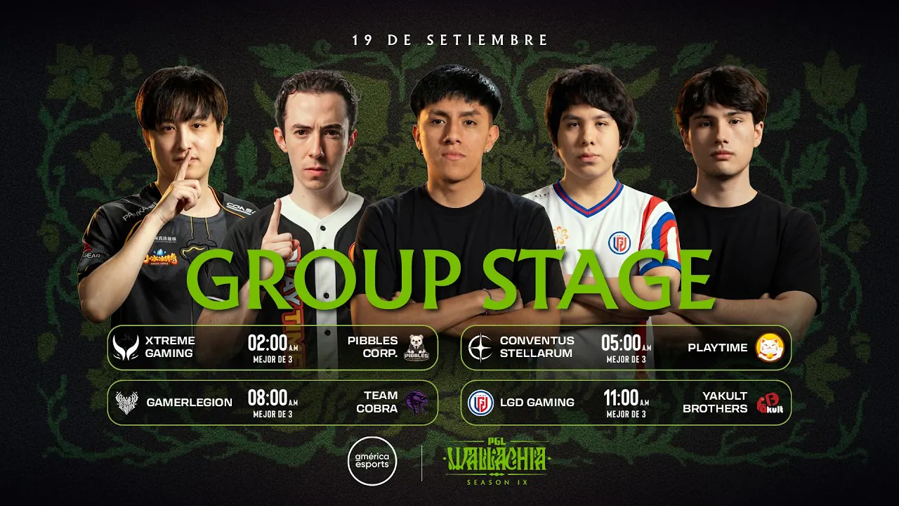 Reproducir: [ES] PGL Wallachia S9: Group Stage [Día 1]