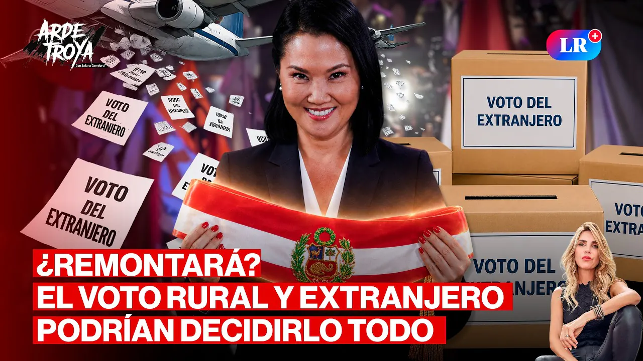Reproducir: KEIKO PREPARA LA REMONTADA | LÓPEZ ALIAGA INSISTE EN FRAUDE Y LA BATALLA POR LAS ACTAS | ARDE TROYA