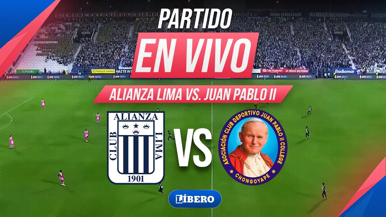 Reproducir: 🔴 ALIANZA LIMA VS JUAN PABLO II - TORNEO APERTURA FECHA 8 - LIGA 1 2026 | Líbero