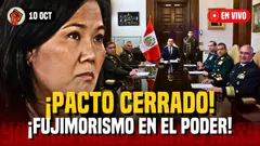 JERÍ pacta con FF.AA. | KEIKO contrala el CONGRESO | ¿DINA BOLUARTE fugada? - 10 OCT