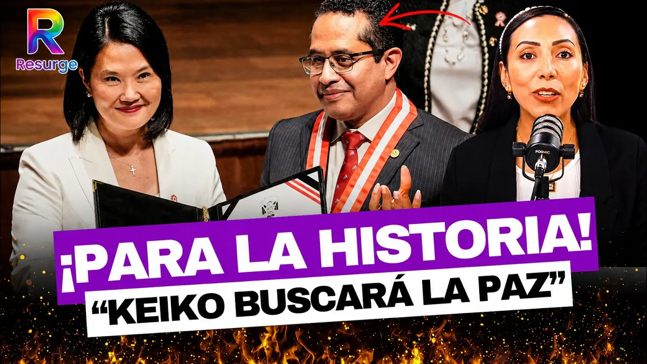 Reproducir: 💥KEIKO ES PROCLAMADA: 23 minutos de MENSAJE y los nombres que busca para su GABINETE🚨