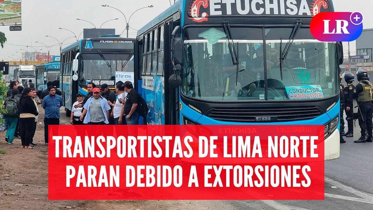 Reproducir: Paro De Transporte en Lima: se inicia protesta contra las extorsiones | #EnVivoLR
