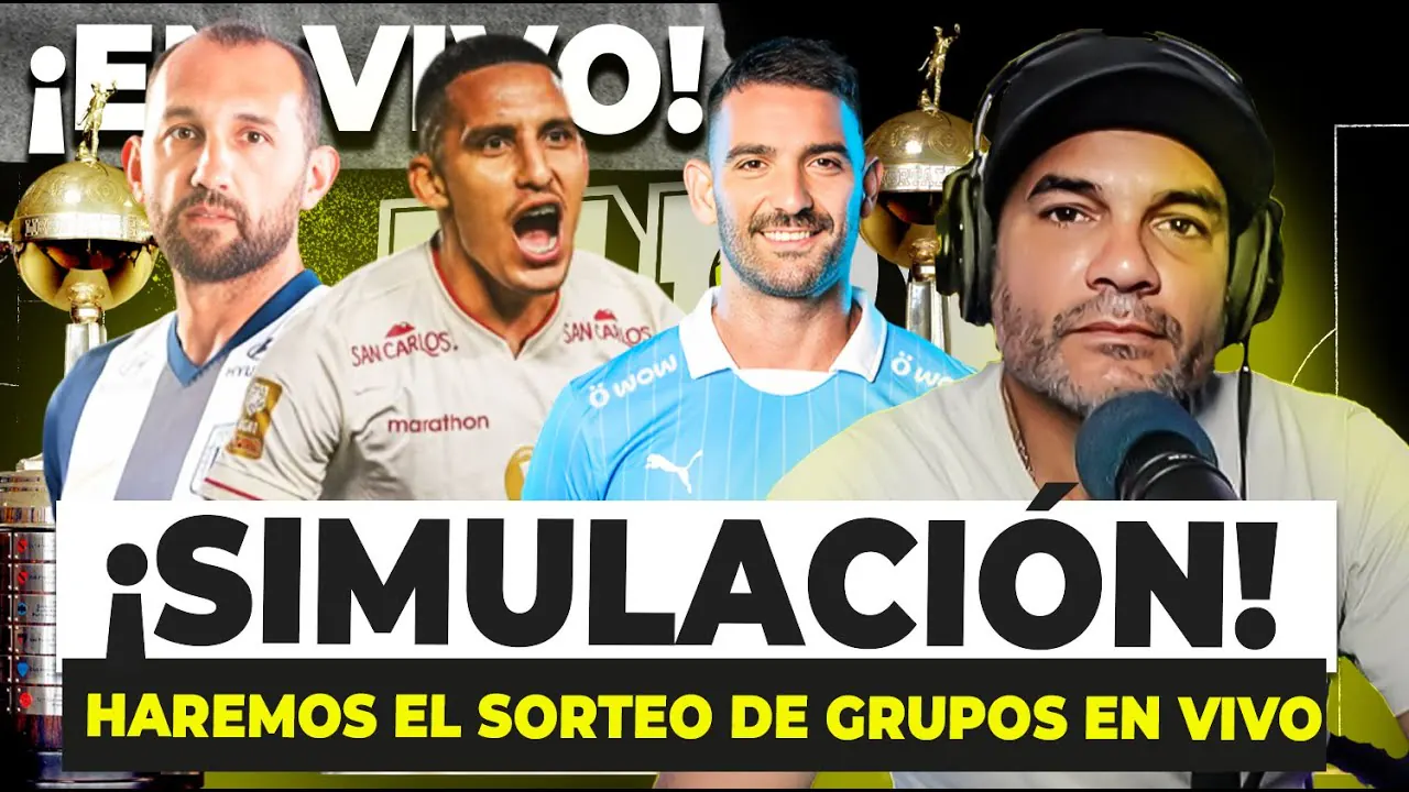 Reproducir: 🔴SORTEO DE LA LIBERTADORES 2025: SIMULACIÓN CON COOLBET | COKI GONZÁLES #ENVIVO ESTÁN PASANDO COSAS