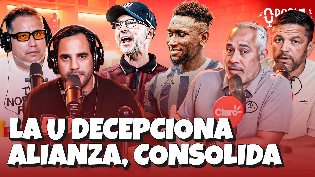 Reproducir: ALIANZA SE AFIRIMA Y LA U DECEPCIONÓ | DOBLE PUNTA EN VIVO con PEDRO, BRUNO, HORACIO y VIVAR