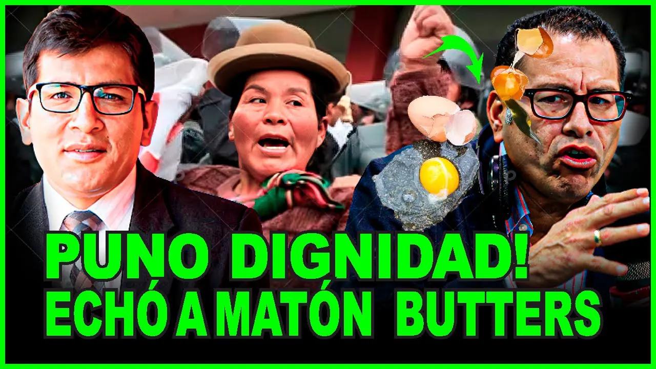 Reproducir: 🔥BUTTERS en PUNO! FUE  POR VOTOS Y HUYÓ AETRRADO! Hablan Liubomir Fernandes - Cesar Quispe