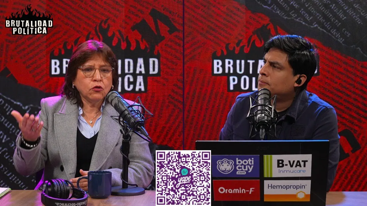 Reproducir: LA FISCAL DE LA NACIÓN DELIA ESPINOZA EN BRUTALIDAD POLÍTICA