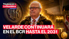 JULIO VELARDE CONFIRMA QUE SEGUIRÁ AL FRENTE DEL BCR HASTA EL 2031 #tlr