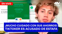 De 5 a 7 ¡Mucho cuidado con los ahorros! Tiktoker es acusado de 3staf4