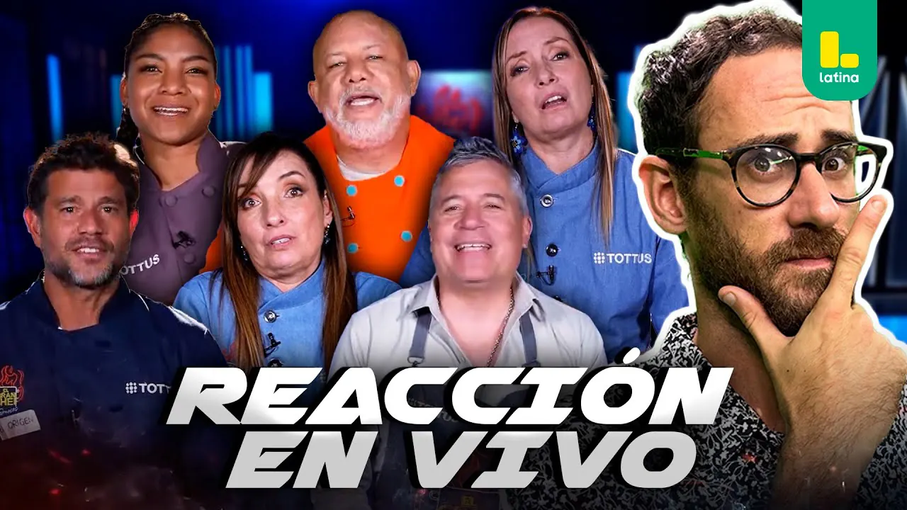 Reproducir: 🔴 REACT EL GRAN CHEF FAMOSOS: EL ÚLTIMO CAMPEÓN🎙️👀 - MIÉRCOLES 23 DE JULIO | LATINA EN VIVO