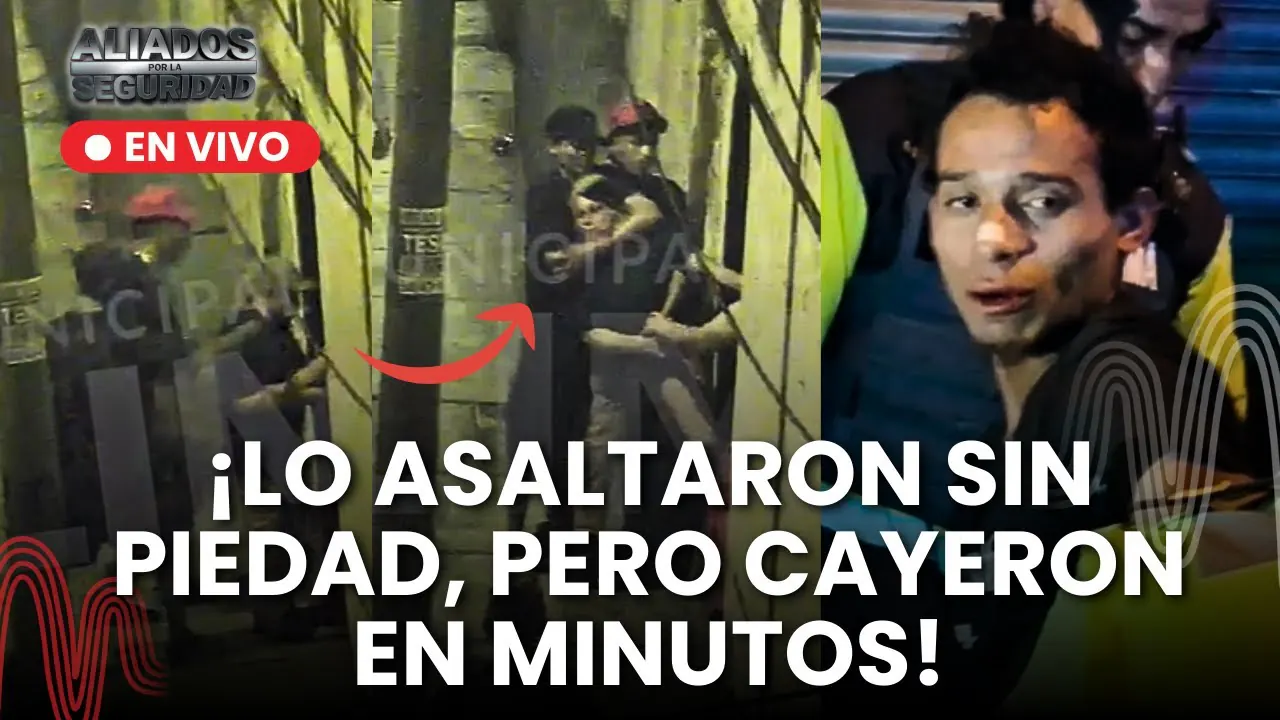 Reproducir: COGOTEAN, GOLPEAN Y ROBAN A ADULTO MAYOR, PERO TODO QUEDÓ GRABADO Y LOS DETIENEN | Radio Nacional