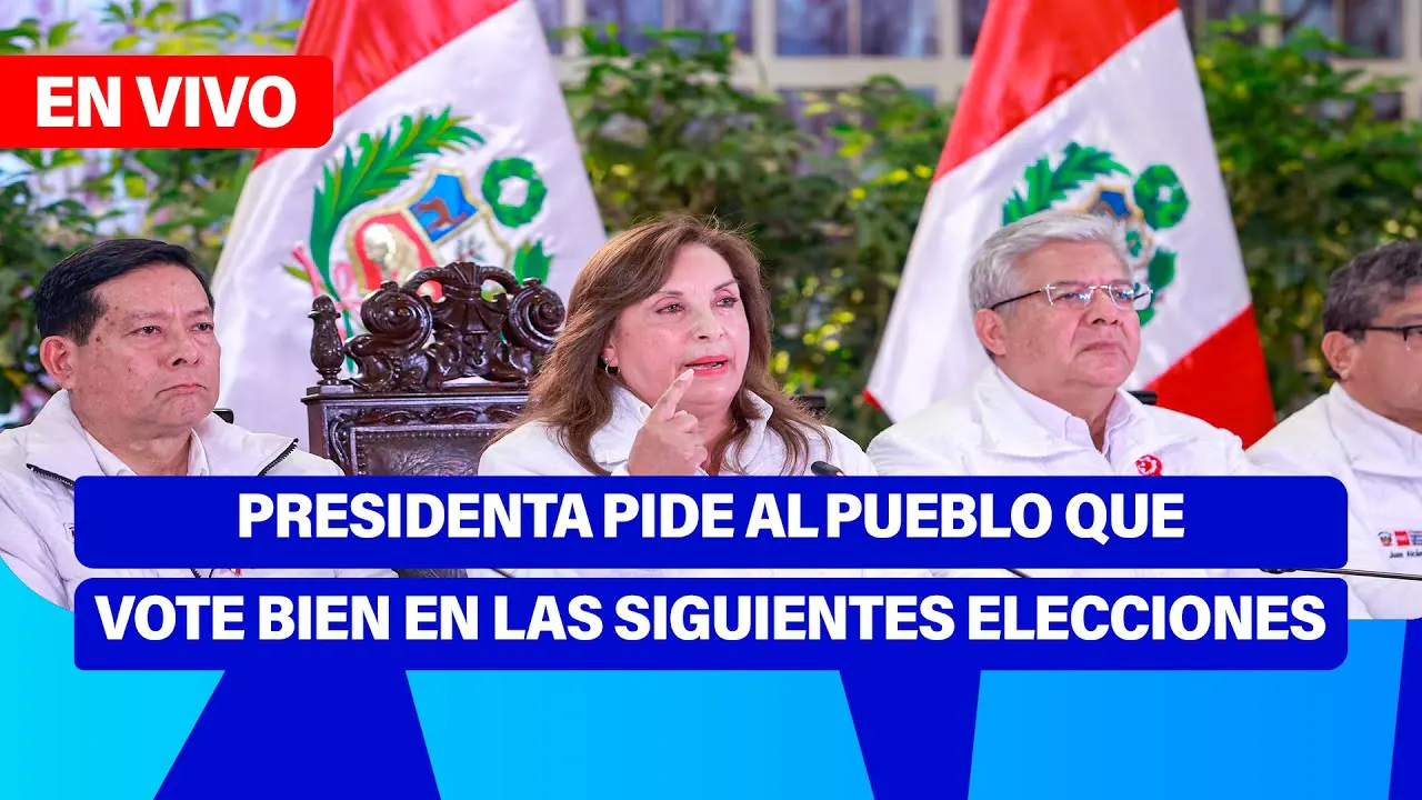 Reproducir: Fe de Erratas 📱🎙️ | DINA BOLUARTE PIDE AL PUEBLO QUE ¡¡VOTEN BIEN!! EN PRÓXIMAS ELECCIONES - ATV+