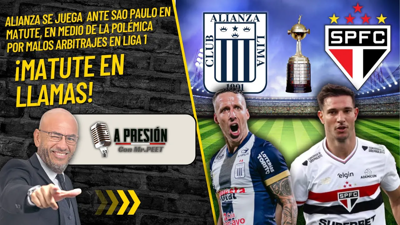 Reproducir: PREVIA DEL ALIANZA VS. SAO PAULO POR COPA LIBERTADORES ⚽️