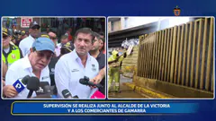 Supervisión del operativo en la av. Aviación | 10 de marzo