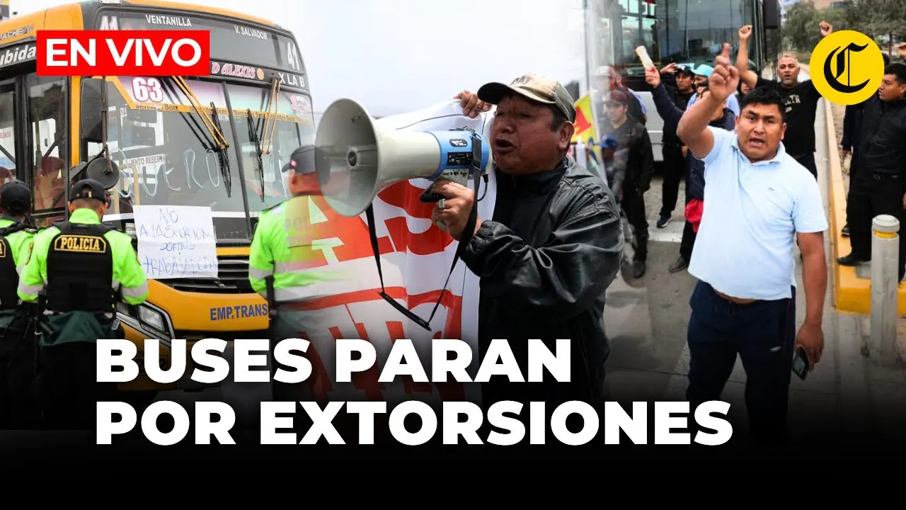 Reproducir: 🔴 EN VIVO: TODO SOBRE EL PARO DE TRANSPORTISTAS EN LIMA Y CALLAO | El Comercio