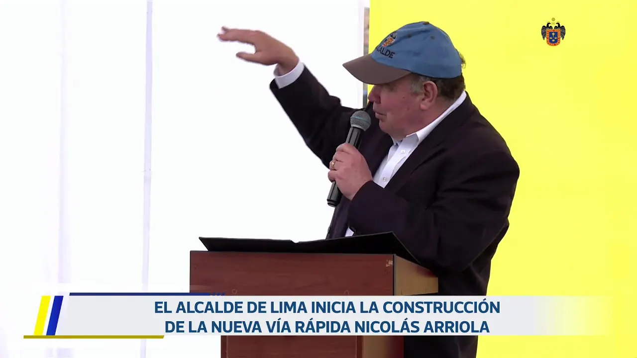 Reproducir: Inicio de obra de la nueva Vía Rápida Nicolás Arriola | 25 de setiembre.