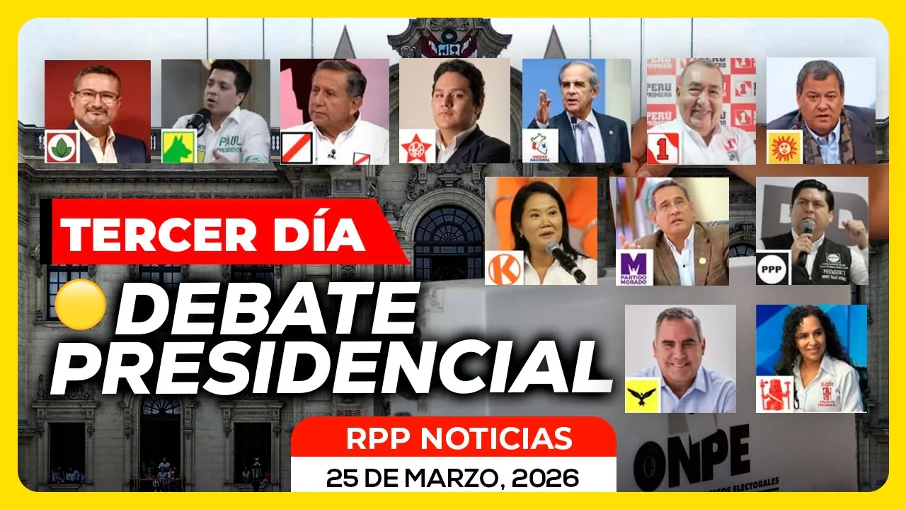 Reproducir: 🗳️TERCER DÍA DEL DEBATE PRESIDENCIAL 2026 #FEEG2026 #EPETM