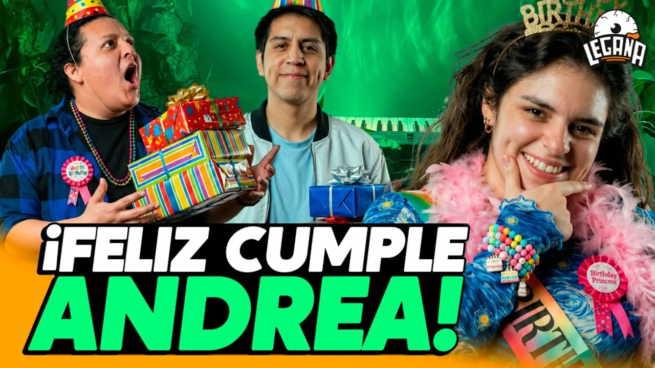 Reproducir: CELEBRAMOS EL CUMPLEAÑOS DE ANDREA COOMBES | LEGAÑA