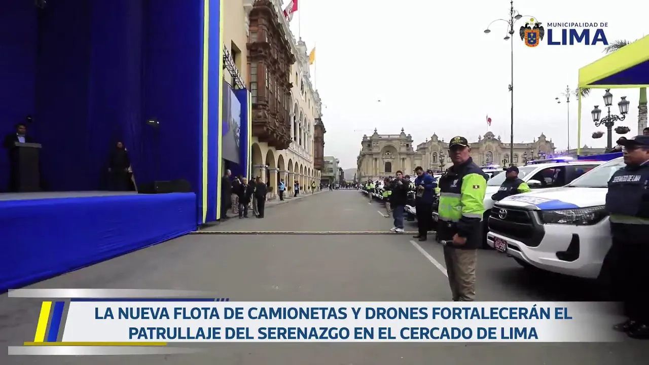 Reproducir: Entrega de camionetas al Serenazgo de Lima | 23 de agosto