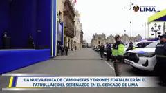 Entrega de camionetas al Serenazgo de Lima | 23 de agosto