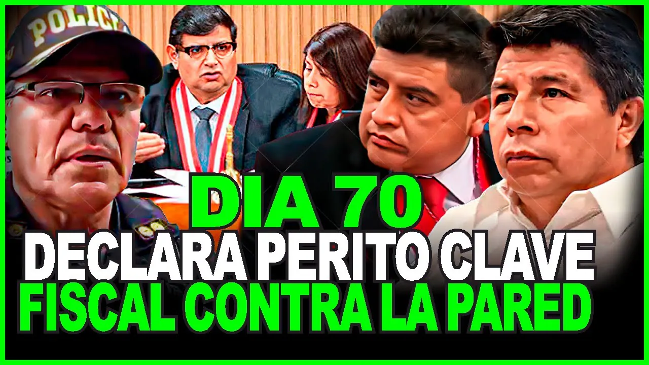 Reproducir: 🔥ALERTA! PERITO PODRIÁ ENTERRAR TESIS FISCAL! AUDIO DEL GRAL LOZADA JUICIO A P. CASTILLO  DIÁ 70