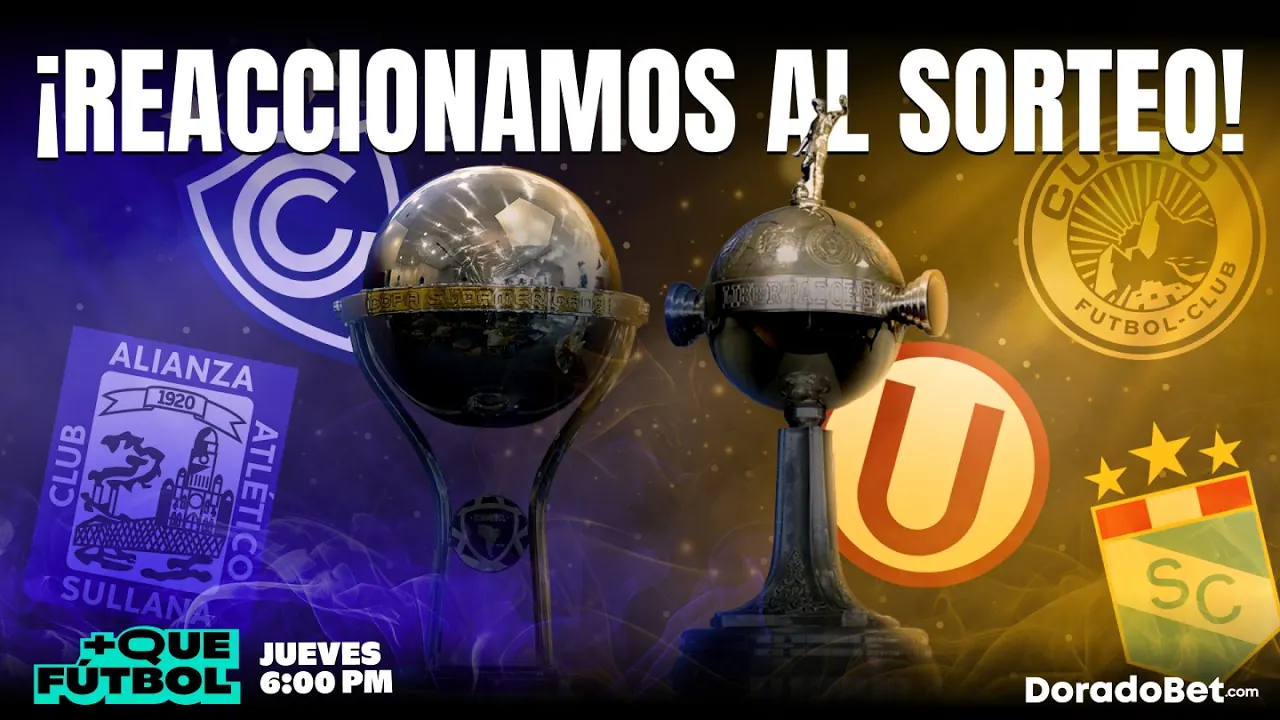Reproducir: U, CRISTAL Y CUSCO CONOCE A SUS RIVALES DE COPA | MÁS QUE FÚTBOL | +QTV