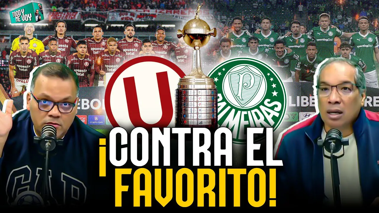 Reproducir: #ENVIVO 🔴LA "U" ENFRENTARÁ A PALMEIRAS EN OCTAVOS DE LA LIBERTADORES ¿MALA SUERTE? #TOCOYMEVOY