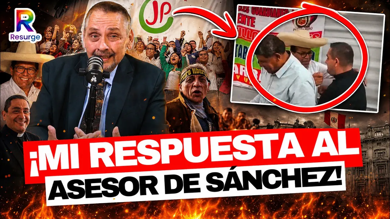 Reproducir: EL ASESOR EN LAS SOMBRAS! Luis Bazalar: El hombre que le dicta el guion a Roberto Sánchez 🎭