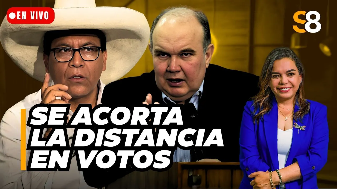 Reproducir: 🟡 LÓPEZ ALIAGA SE ACERCA A ROBERTO SÁNCHEZ CON CASI 10 MIL VOTOS DE DIFERENCIA, SEGÚN ONPE | S8