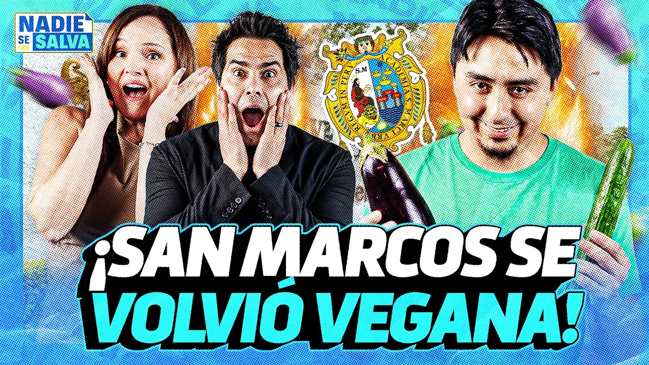 Reproducir: 🚨 ¡SAN MARCOS OBLIGADA A DAR MENÚ VEGANO GRATIS! | NADIE SE SALVA 🔥 | NSS 🔥