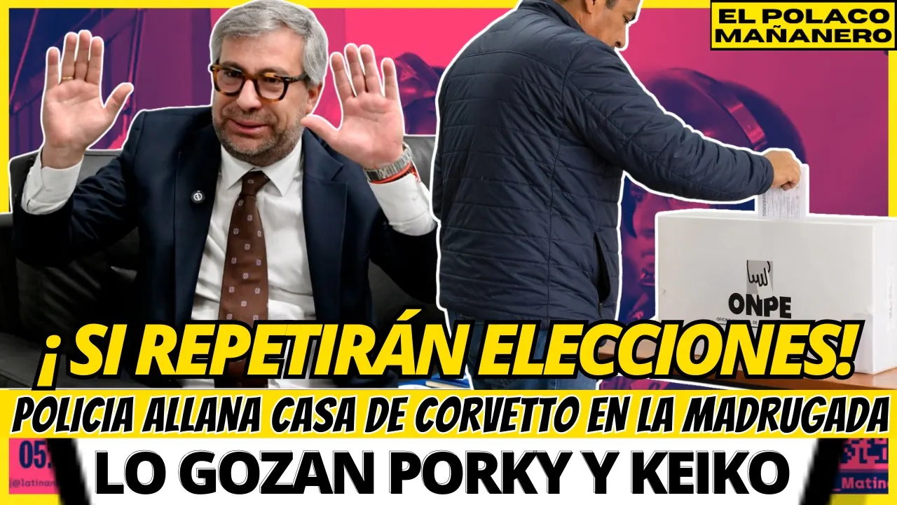 Reproducir: ASI EMPIEZA EL FIN DE SEMANA EN EL PERÚ 🇵🇪 : SE DEBATE REPETICIÓN DE ELECCIONES - 💪 LOCO HDC