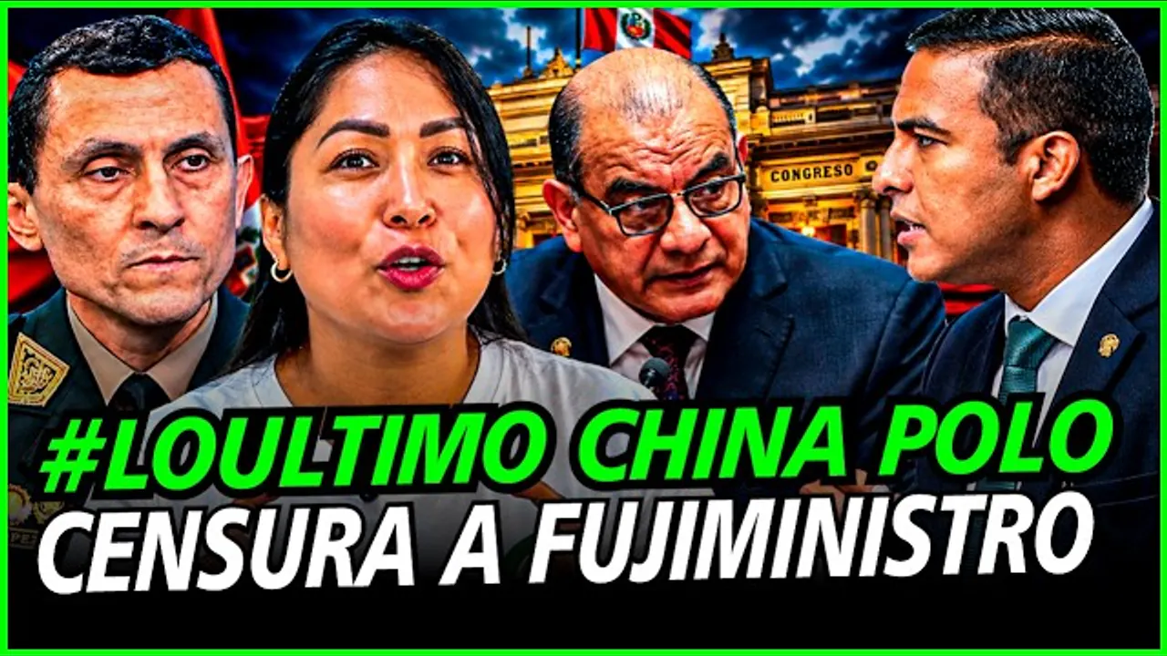 Reproducir: 🚨LoÚLTIMO! JP IMPULSA CENSURA AL MINISTRO ASTUDILLO TRAS 4S35IN4TO DE CHINA POLO