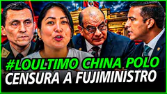 LoÚLTIMO! JP IMPULSA CENSURA AL MINISTRO ASTUDILLO TRAS 4S35IN4TO DE CHINA POLO