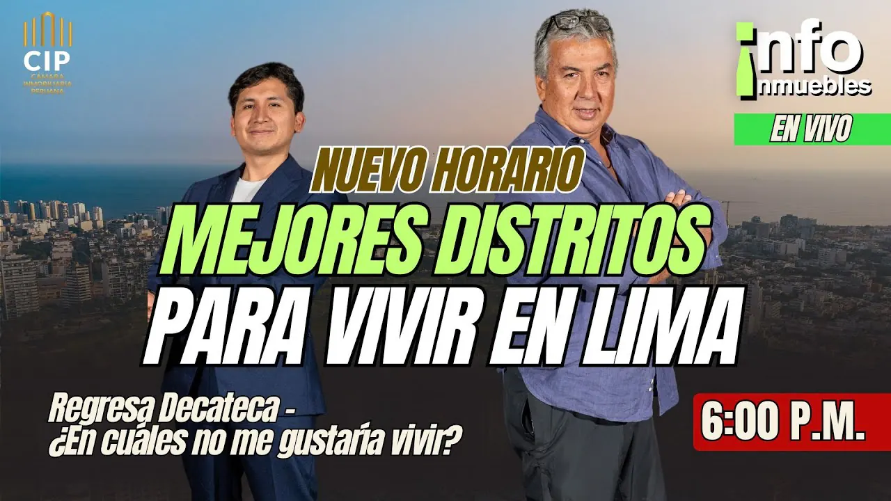 Reproducir: Mejores distritos para vivir de Lima | ¿En cuáles no me gustaría vivir? | Tierlist 2025