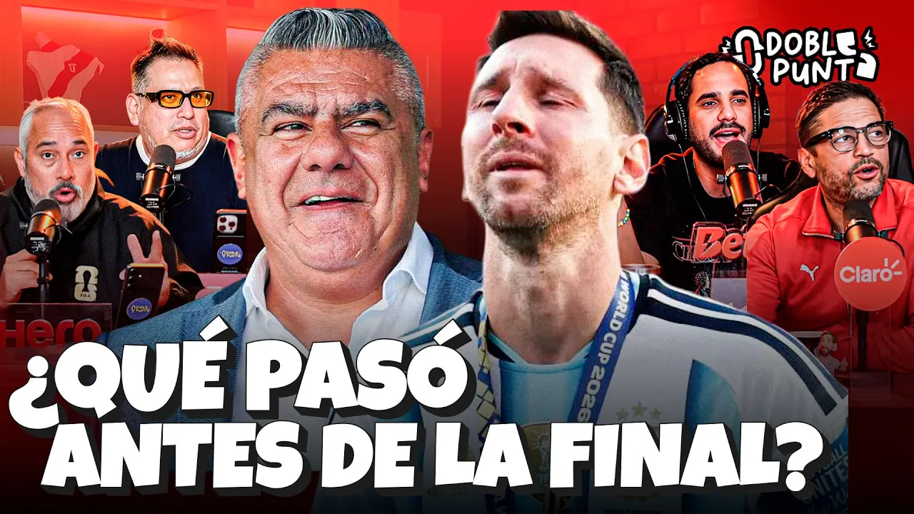 Reproducir: ANALIZAMOS LAS VERSIONES SOBRE CHIQUI TAPIA, el FBI y el MENSAJE DE MESSI | DOBLE PUNTA EN VIVO