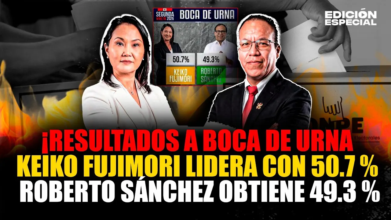 Reproducir: #EnVivo Resultados de la segunda vuelta: minuto a minuto las incidencias de las elecciones 2026