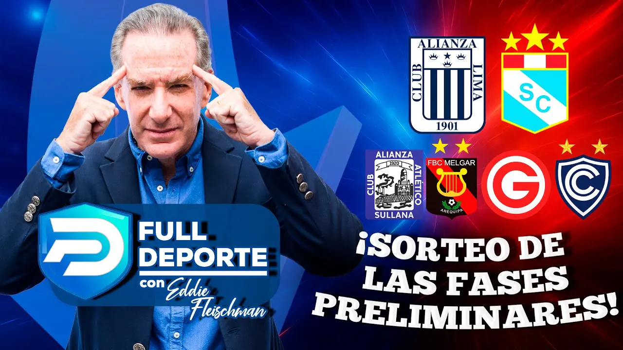 Reproducir: SORTEO DE COPA LIBERTADORES 2026, RIVALES DE ALIANZA LIMA Y SPORTING CRISTAL
