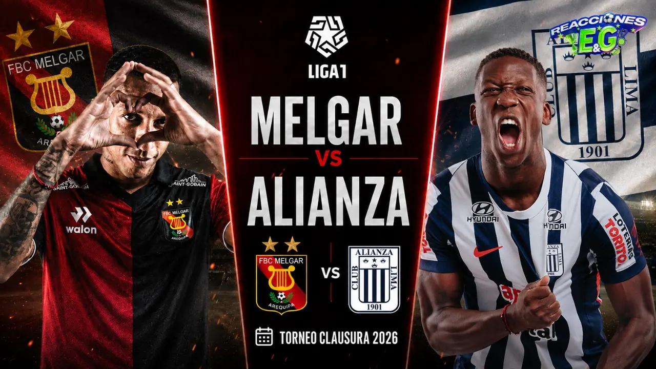 Reproducir: [REACCION] MELGAR VS ALIANZA LIMA REACCIÓN EN VIVO | TORNEO CLAUSURA 2026