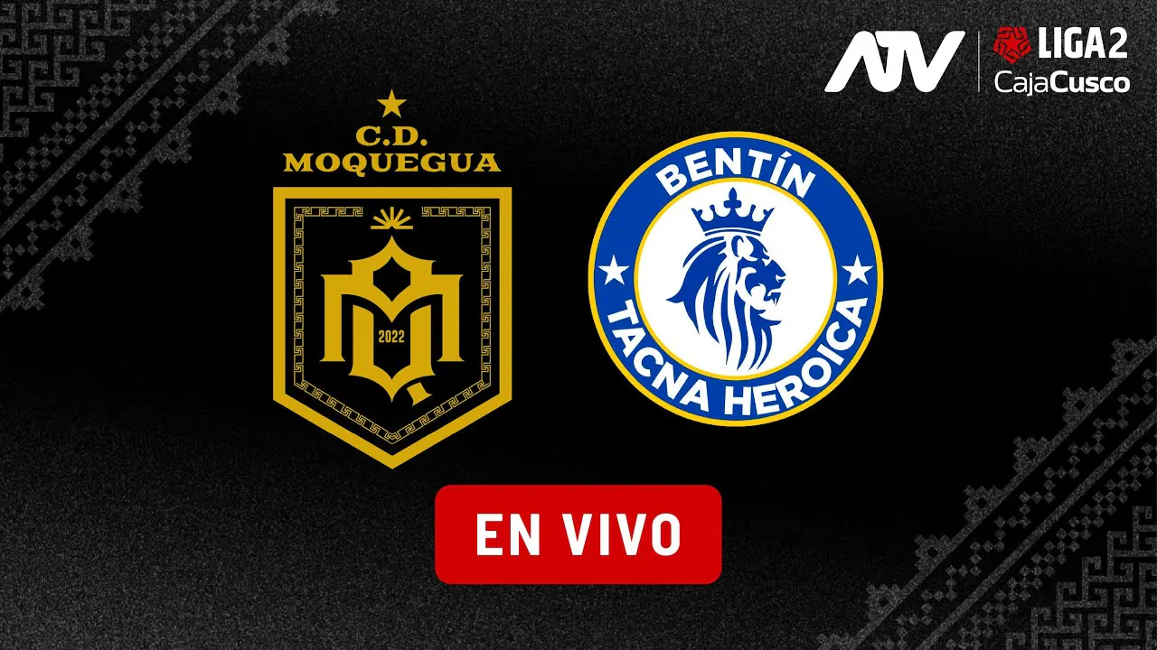 Reproducir: 🔴EN VIVO | LIGA 2 - FECHA 6 | CD MOQUEGUA VS EGB TACNA | #ATVDEPORTES