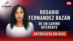 Entrevista a Rosario Fernández de Un Camino Diferente | "Tu decisión 2026" por TVPerú Noticias