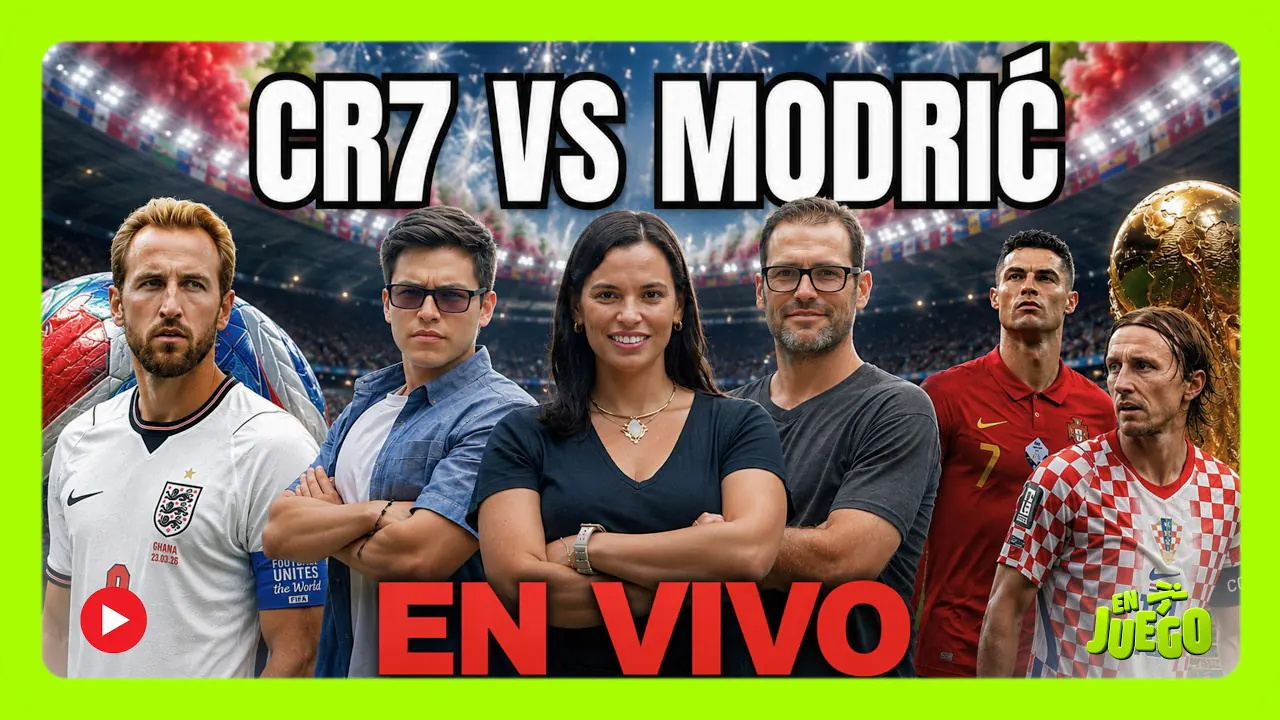 Reproducir: 🔴 CR7 VS MODRIĆ, EL ULTIMO BAILE | KANE, ¿EL MEJOR 9 DEL MUNDO? | ¿CARTAGENA LLA A LA U? | #EN JUEGO