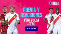 EN VIVO: VENEZUELA VS PERÚ POR ELIMINATORIAS - FECHA 14 | CAMINO AL MUNDIAL | REACCIONES EN CABINA