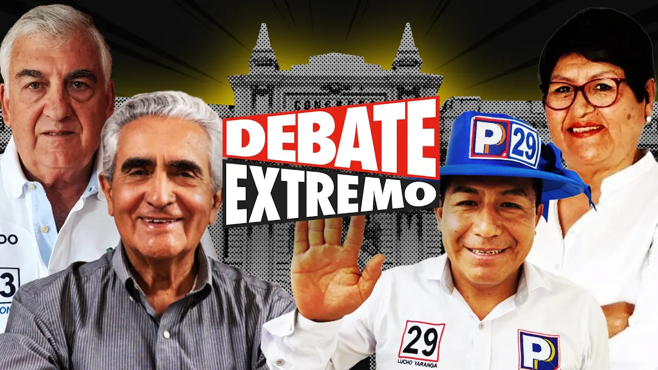 Reproducir: DEBATE EXTREMO: BENJAMIN MARTICORENA VS LUIS YARANGA Y JUAN VILLARÁN VS ROSANA REINOSO - EN VIVO
