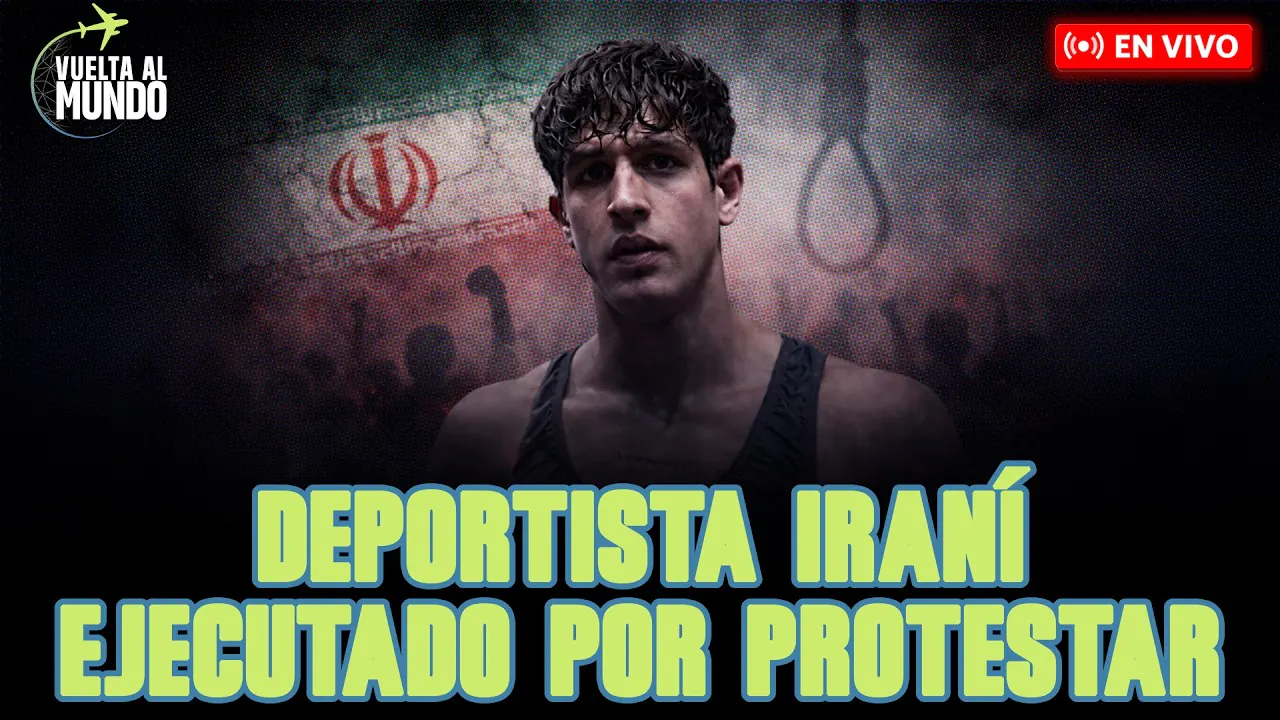 Reproducir: #ENVIVO | 🔴RÉGIMEN IRANÍ EJECUTA A DEPORTISTA DE 19 AÑOS #VUELTAALMUNDO