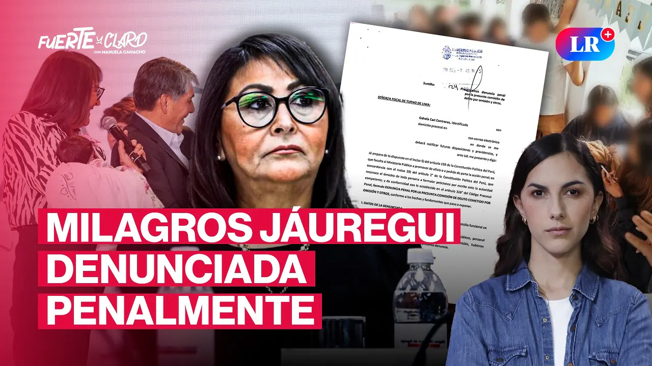 Reproducir: MINSA SIN PLAN CONTRA VPH Y CRISIS EN ALBERGUES | FUERTE Y CLARO CON MANUELA CAMACHO #FEEG2026