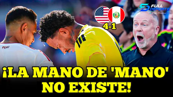 PERÚ CAYÓ VAPULEADO 4-1 ANTE UN PLANTEL JOVEN DE ESTADOS UNIDOS