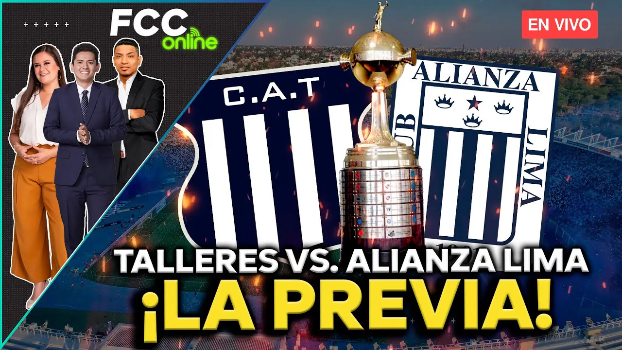 Reproducir: 🔴#ENVIVO TALLERES VS. ALIANZA LIMA: BLANQUIAZULES VAN POR LA HAZAÑA #FCCONLINE 15/05/2025