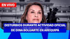 Fe de Erratas | ¡Disturbios durante actividad oficial de DINA BOLUARTE en Arequipa!