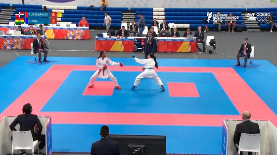 KUMITE - FEMENINO - KARATE EN VIVO R. DOMINICANA vs BOLIVIA | XX Juegos Bolivarianos 2025